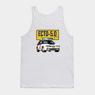 Ghostbusters Ecto-5.0 Mustang Foxbody Tank Top